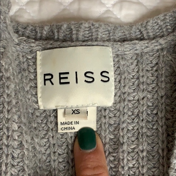 Reiss Oversized Short Sleeve Sweater - Picture 3 of 8